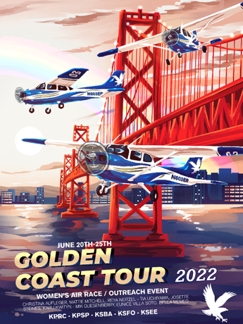 Golden Coast Tour poster