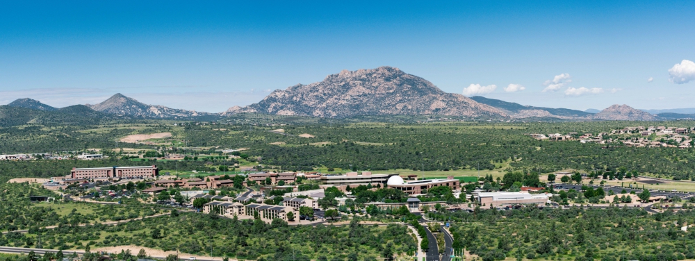 Prescott aerial shot