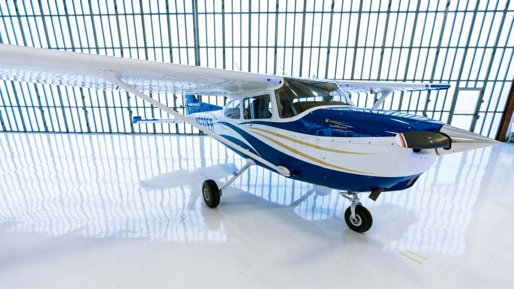 A Cessna 172 Skyhawk Aircraft 