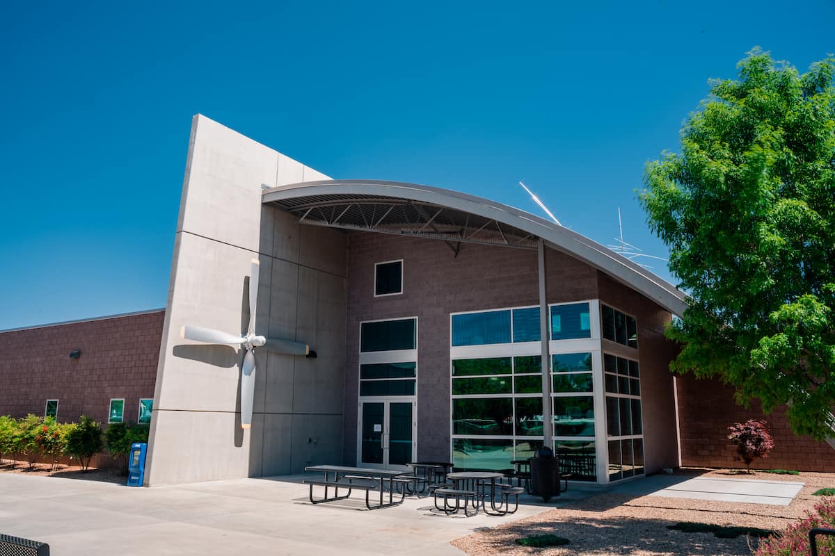 labs prescott building campus experimentation aerospace fabrication