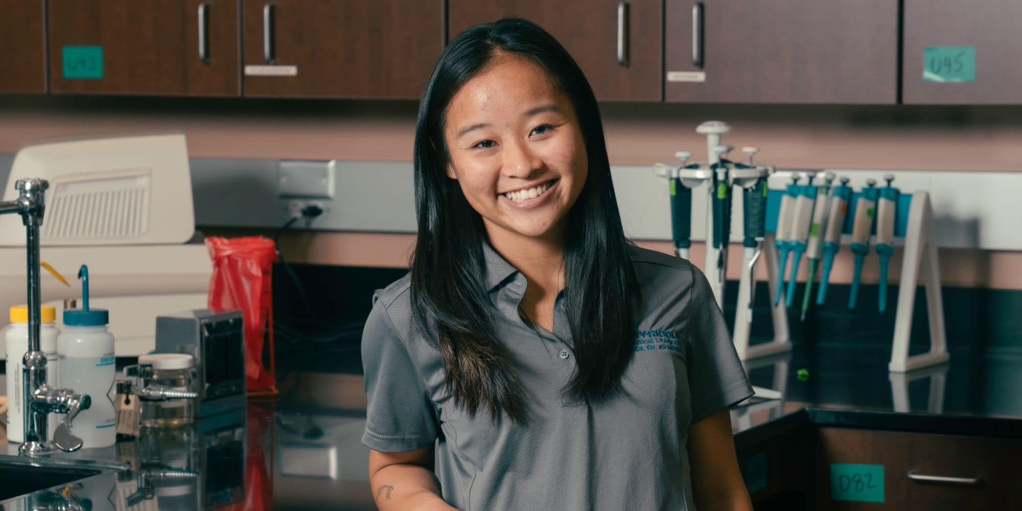 Raelyn Yoshioka, an Applied Biology major at Embry-Riddle, has undertaken undergraduate research involving the study of bed bug fabric preferences