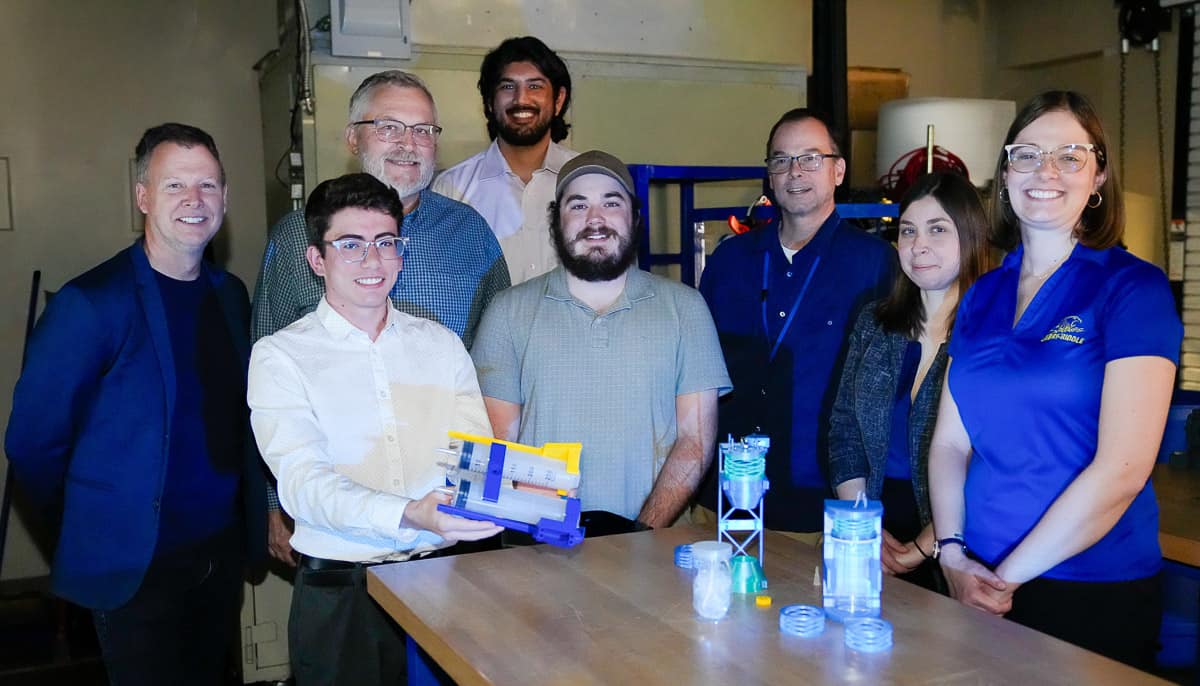 Embry-Riddle research team shows water capture system for drone campaign on Lake Okeechobee