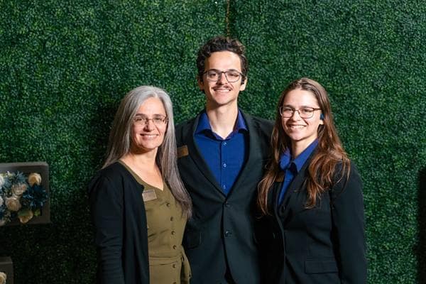 Dianne, Joey and Issa Meboe all received degrees from Embry-Riddle Aeronautical University this spring .