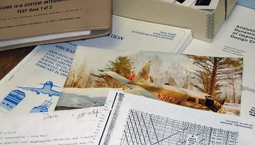 Archival Material on the Table