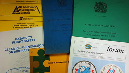Archival Material from the International Society of Air Safety Investigators 