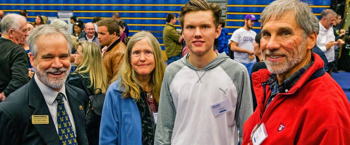 Parents and Family have the opportunity to meet their student's professors and other campus leaders