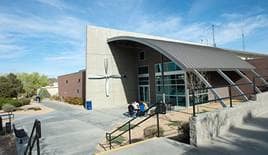 The Aerospace Experimentation and Fabrication Building (AXFAB) at Embry-Riddle Aeronautical University's Prescott campus