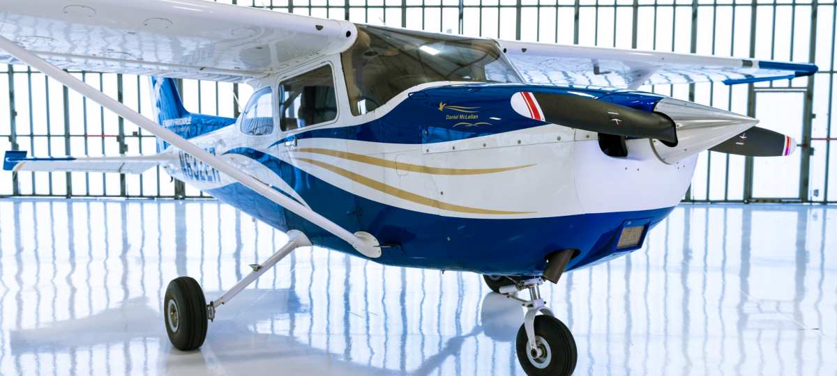 A Cessna 172 Aircraft is just one of the many impressive aircraft among Embry-Riddle Prescott Campus' fleet and flight simulators
