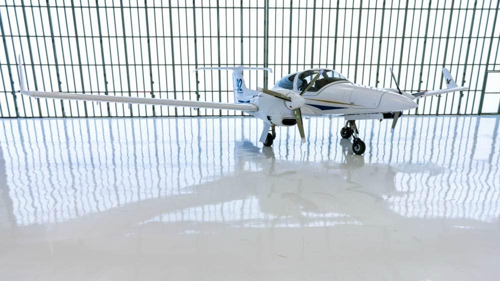 A Diamond DA42NG Aircraft 