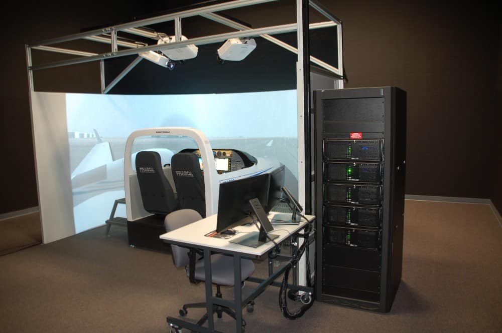 Advanced Flight Training Device: Frasca DA42-VI TruFlite AATD Simulator