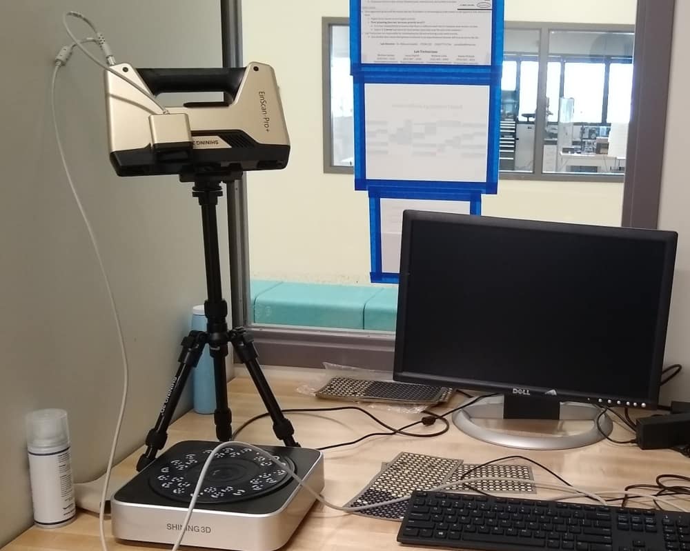 The Rapid Prototyping Laboratory's 3D Scanner