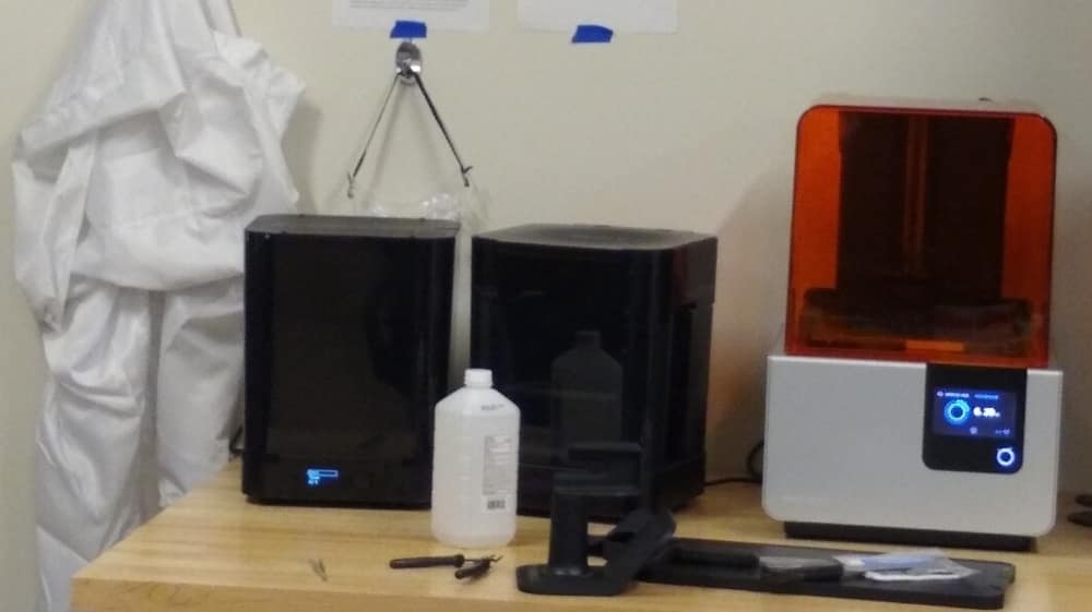 SLA Printer in the Rapid Prototyping Laboratory