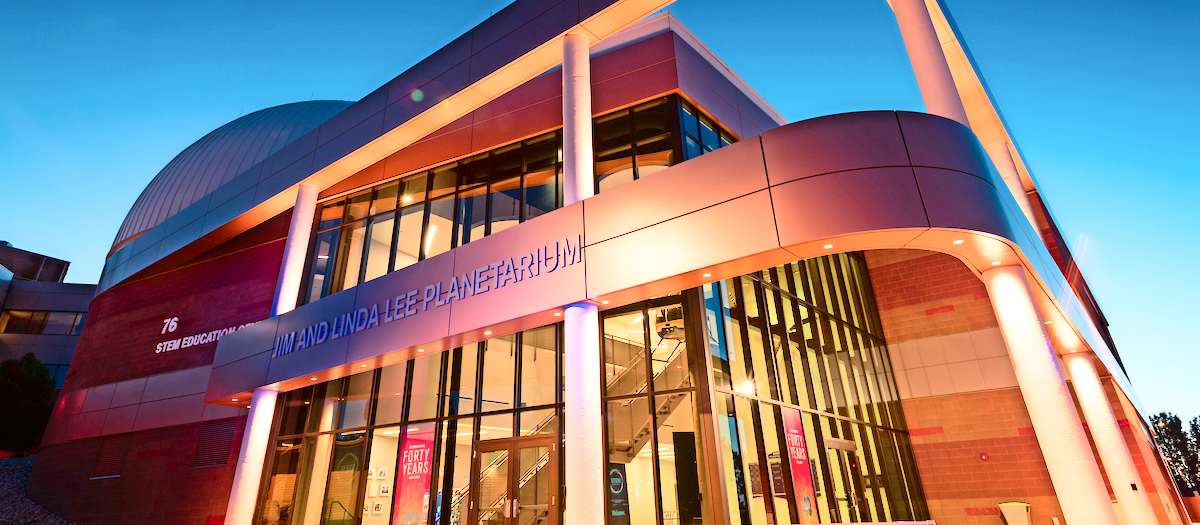 The Jim and Linda Lee Planetarium at Embry-Riddle Aeronautical University in Prescott Arizona, the only planetarium in Northern Arizona