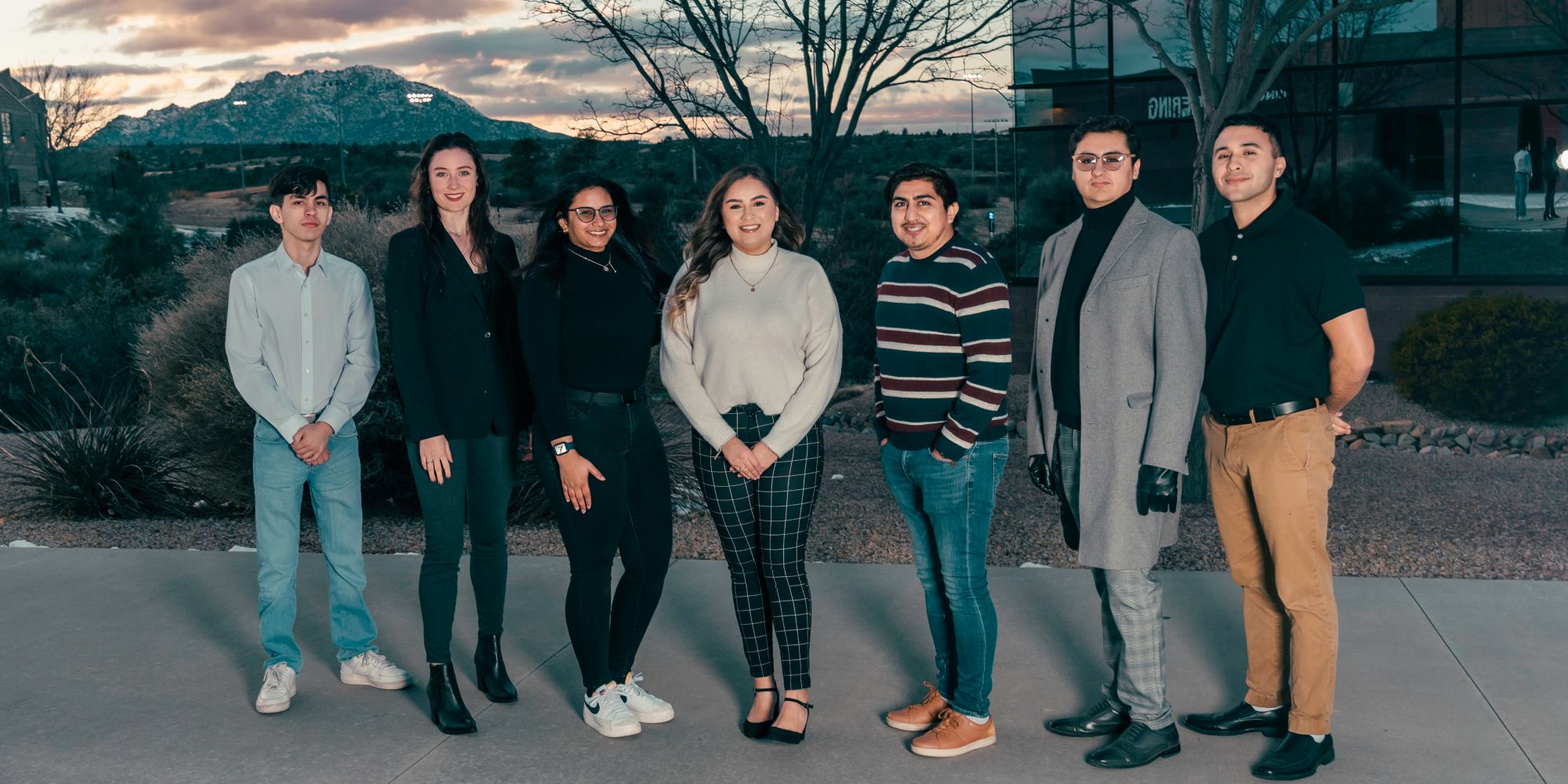 Letsy Gonzalez ('23) is a first-generation college student and president of the SHPE, a 25-member organization dedicated to empowering the Hispanic community through STEM. (Photo: Embry-Riddle / Connor McShane)
