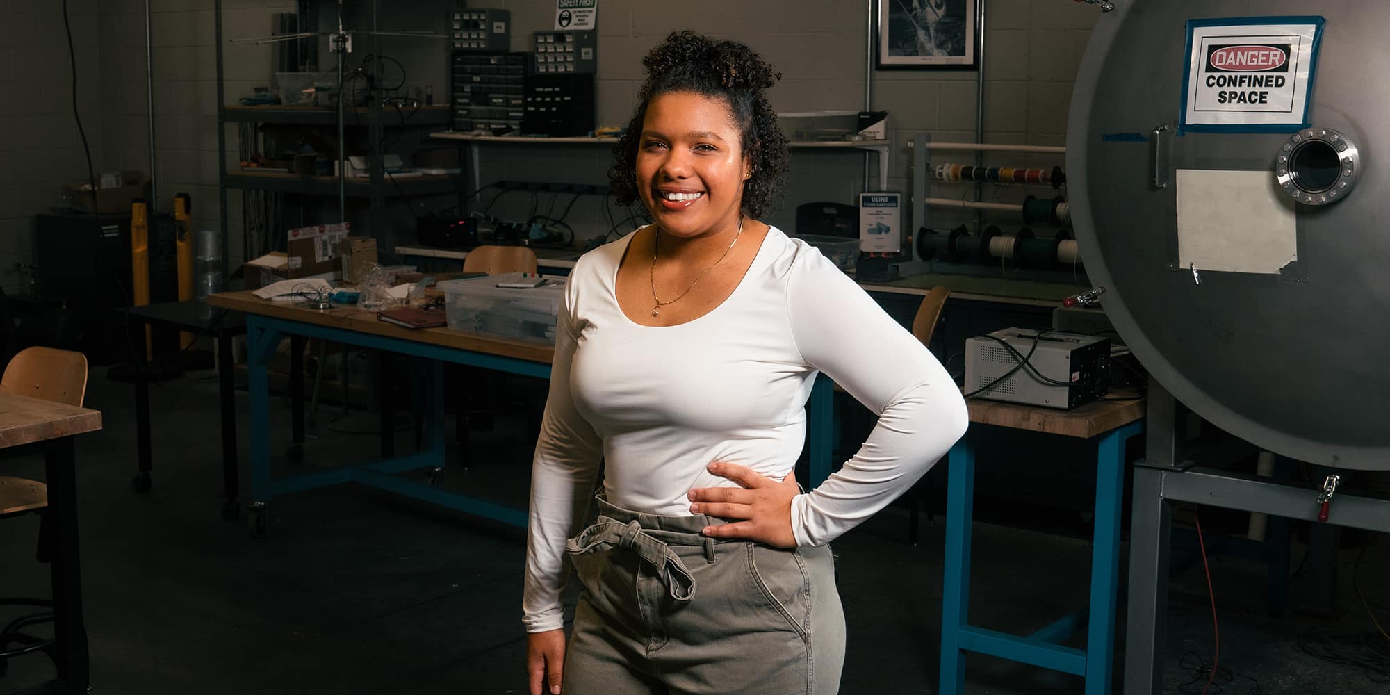 Chanel Davis, Patti Grace Smith Fellow and Aeronautical Engineering student at Embry-Riddle